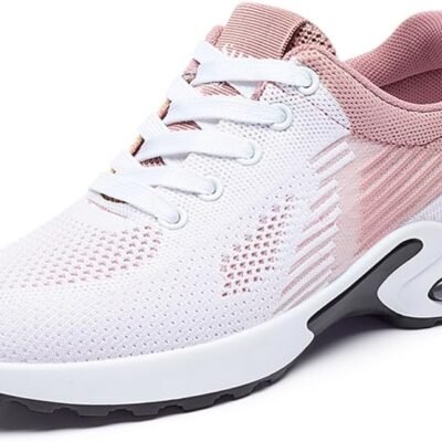 ne Women Sneakers Air Cushion Running Shoes Lightweight Tennis Walking Shoes Mesh Breathable Gym Work Fashion Sneakers Athletic Comfortable Casual