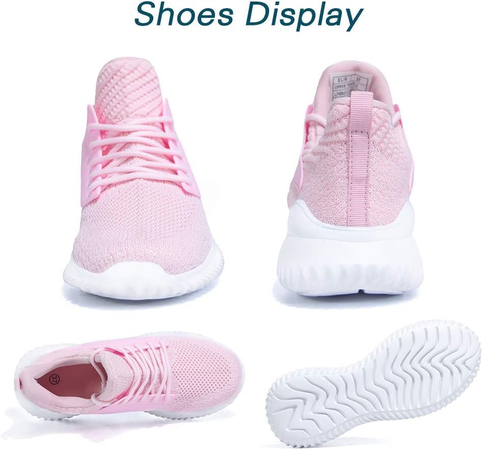 Women Walking Shoes - Slip On Tennis Running Shoes Memory Foam Lightweight Work Sneakers for Indoor Outdoor Gym - Image 2
