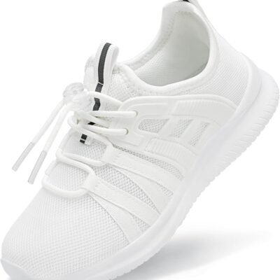 Boys Girls Sneakers Lightweight Kids Tennis Shoes Breathable Running Shoes Comfortable Toddler/Little Kid/Big Kid