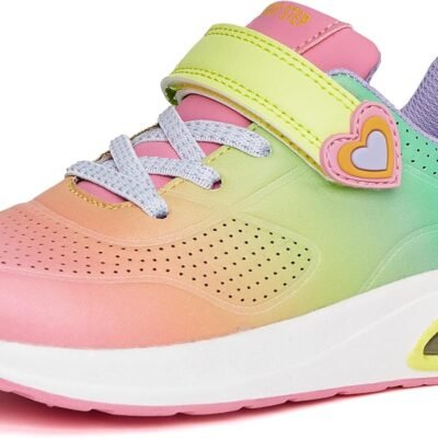 Boys Girls Athletic Running Shoes Air Lightweight Fashion Sneakers Casual Breathable Tennis Trainers for Little Kids