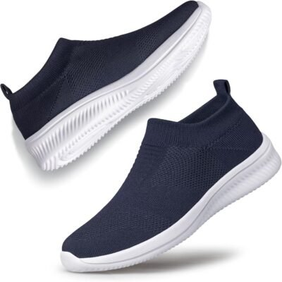 Walking Shoes Women Casual Sock Sneakers Lightweight Comfy Breathable Pull-on Zapatillas de Mujer
