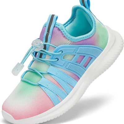 Boys Girls Sneakers Breathable Kids Running Shoes Comfortable Tennis Shoes Lightweight Toddler/Little Kid/Big Kid