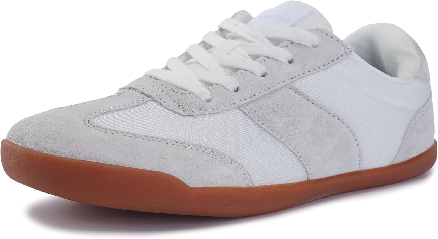 Women's Wide Toe Box Barefoot Shoes | Fashion Suede Patchwork Design | Zero Drop Sole