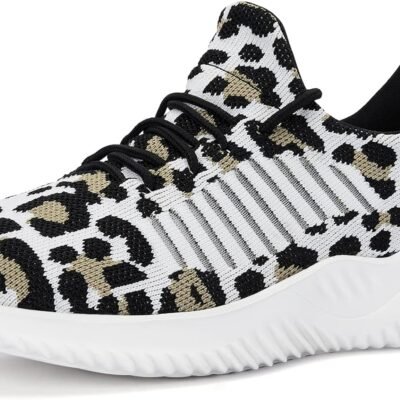 Women Walking Shoes - Slip On Tennis Running Shoes Memory Foam Lightweight Work Sneakers for Indoor Outdoor Gym