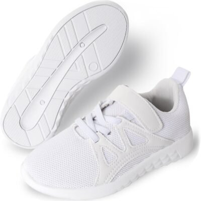 Boys Girls Lightweight Running Shoes Kids Tennis Walking Shoes Breathable Sports Sneakers (Little Kid/Big Kid)