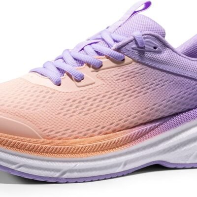 Women Running Walking Tennis Shoes fe Comfortable Cushioning Non-Slip Breathable Athletic Gym Workout Cross Trainer Jogging Sneakers