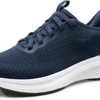 Men’s Hands Free Slip- Walking Shoes Casual Breathable Comfortable Knit Sneaker
