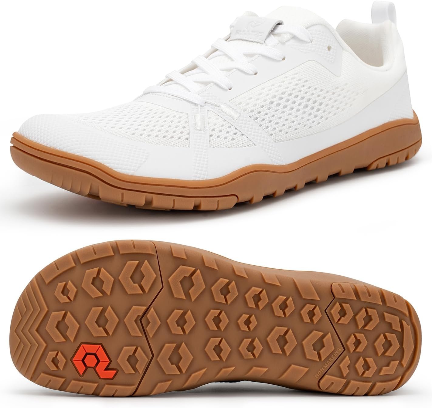 Pulltop Barefoot Trail Running Shoes for Womens - Wide Toe Box | Zero Drop Sole | Minimalist Training Shoes